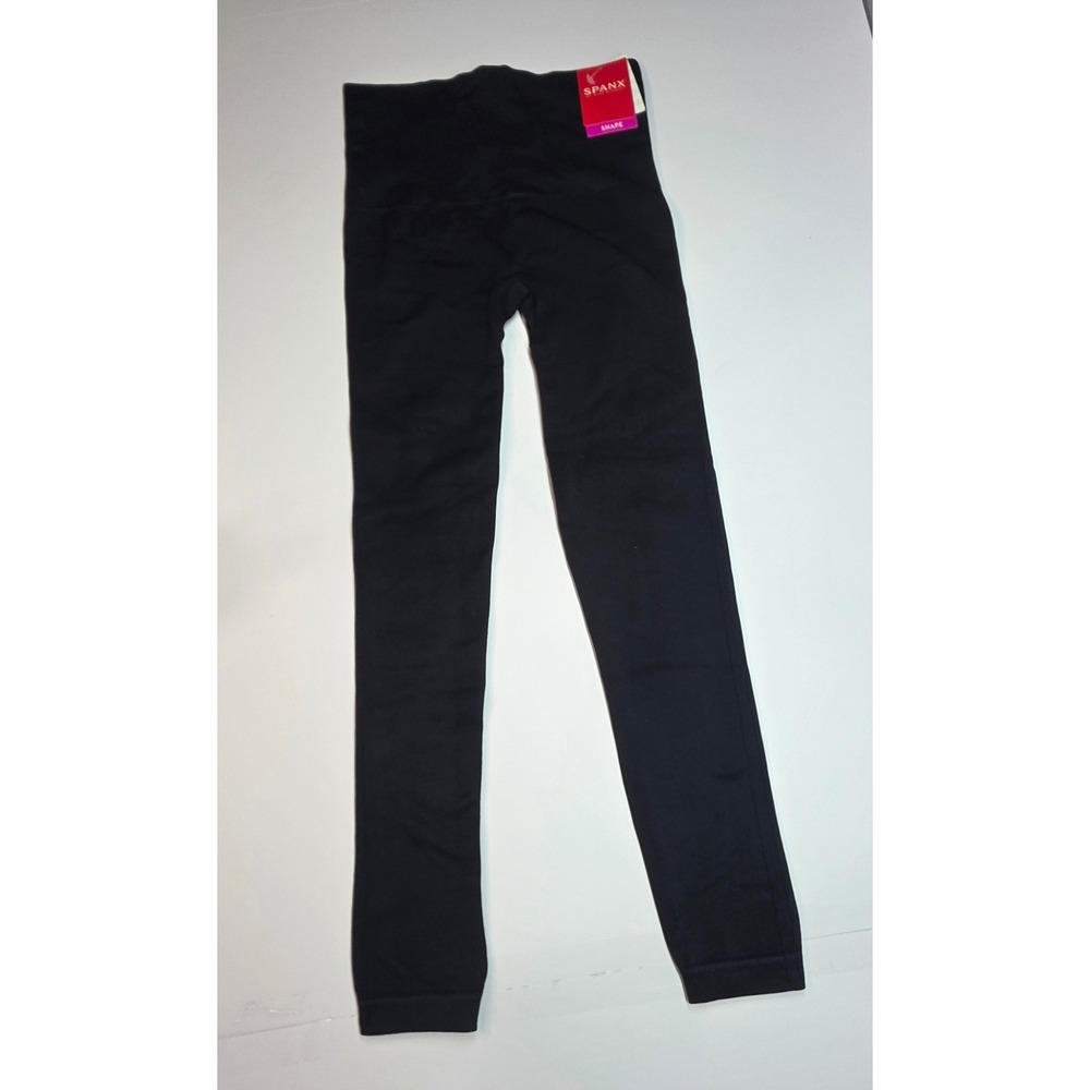 Spanx Look At Me Now Seamless Leggings Black FL3515 Medium High Waist Shapewear